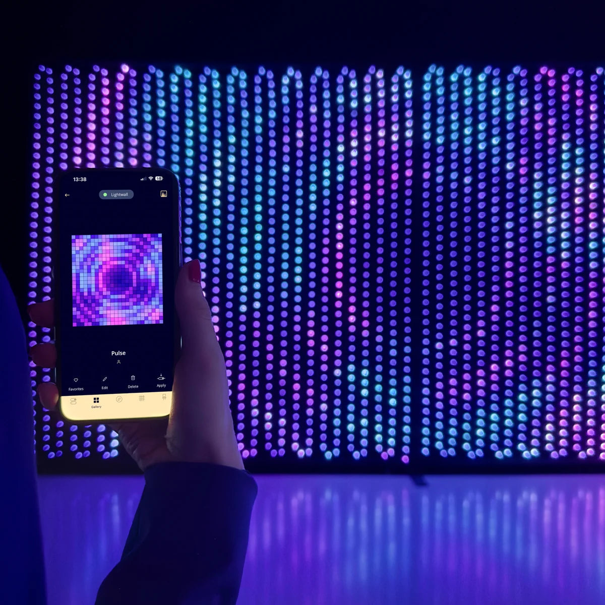 Twinkly Twinkly Lightwall: Audio-Reactive LED Lighting Display for Stages & Events Moda