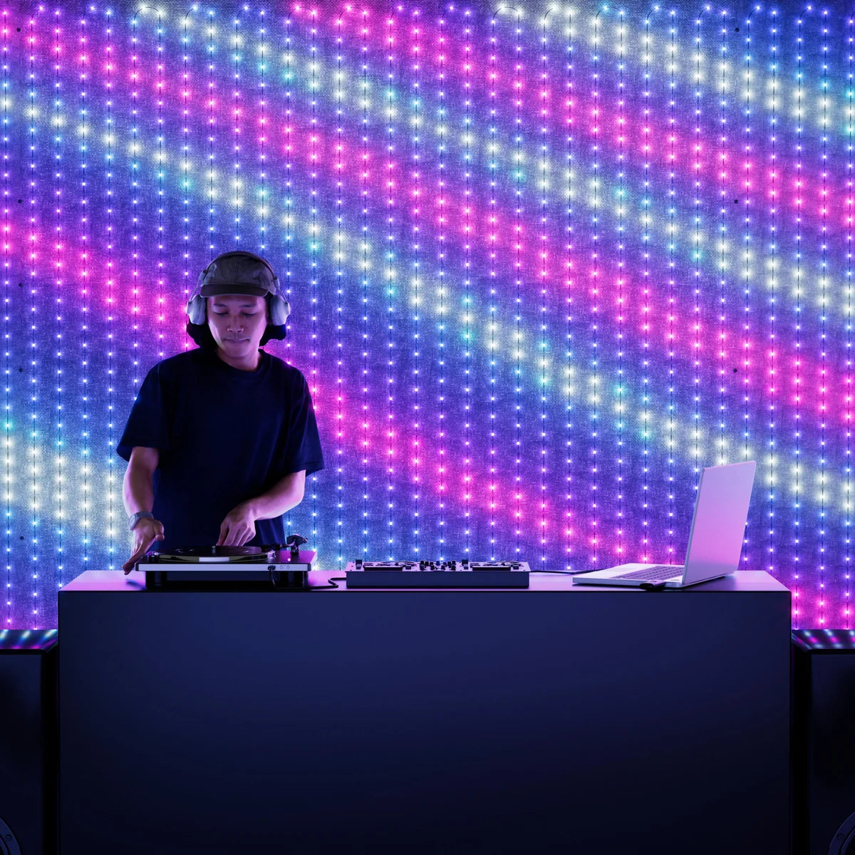 Twinkly Twinkly Lightwall: Audio-Reactive LED Lighting Display for Stages & Events Moda