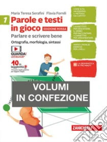 Unilibro Parole e testi in gioco. Parlare e scrivere bene. Edizione rossa. Con quaderno. Per la Scuola media. Con Contenuto digitale (fornito elettronicamente). Vol. 1: Ortografia morfologia sintassi - 9788808929143 Prezzo Ridotto