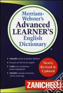 Unilibro Advanced learner's english dictionary - 9788808720887 Sottocosto